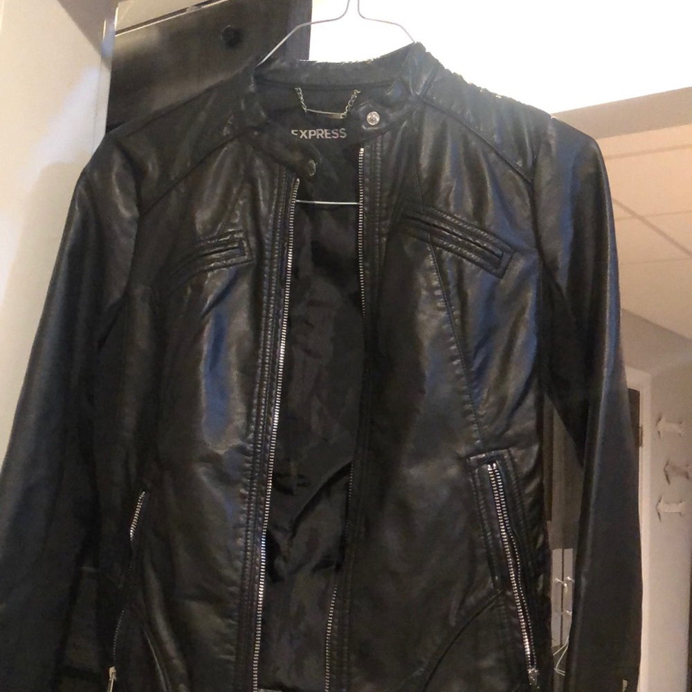 Leather jacket